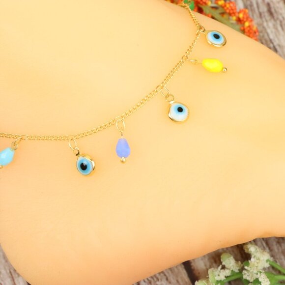 "Dainty Anklet for Women – Elegant Everyday Jewelry & Perfect Gift | MLCRC1499 - Picture 6 of 10